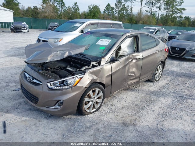 Hyundai ACCENT GLS 2014 KMHCU4AEXEU620546 Image 2
