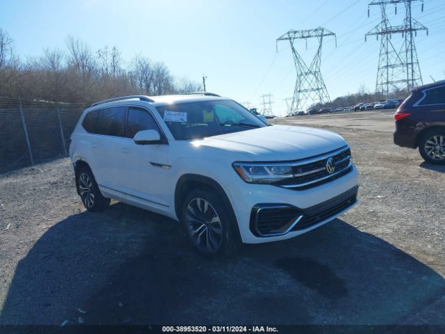 Auction sale of the 2022 Volkswagen Atlas 3.6l V6 Sel Premium R-line, vin: 1V2FR2CA2NC511939, lot number: 38953520