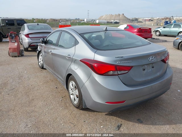 Hyundai ELANTRA SE 2016 KMHDH4AE7GU511070 Image 3