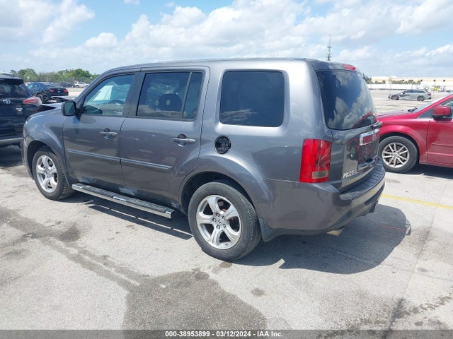 Honda Pilot Ex-l 2014 5FNYF3H51EB025419 Image 3