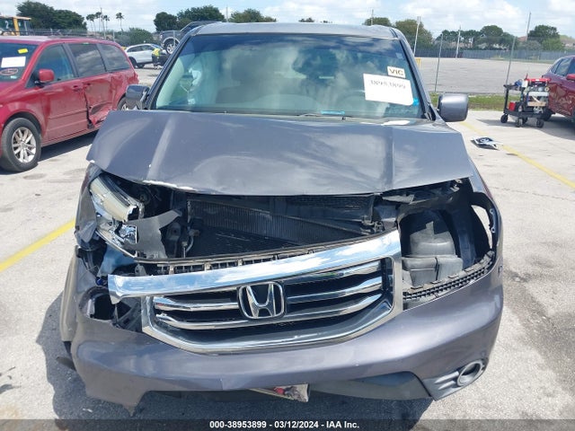 Honda Pilot Ex-l 2014 5FNYF3H51EB025419 Image 6