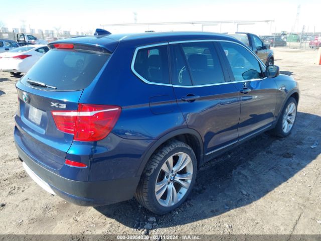 2013 BMW X3 5UXWX7C58DL983017 Photo 3
