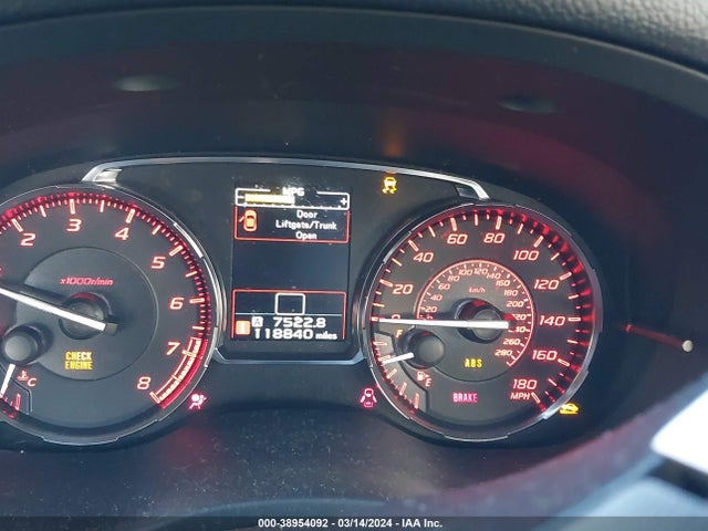 Subaru Wrx Premium 2017 JF1VA1E61H9828304 Image 7