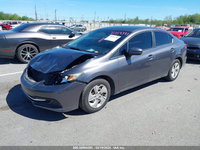 Honda Civic Lx 2015 19XFB2F52FE098466 Image 2