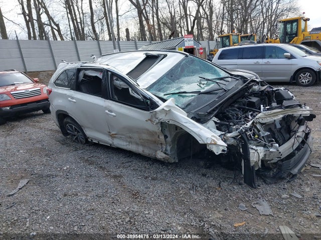 Toyota Highlander Xle 2019 5TDJZRFH0KS627972 Image 1