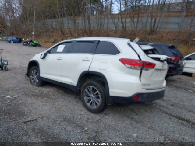 Toyota Highlander Xle 2019 5TDJZRFH0KS627972 Image 3