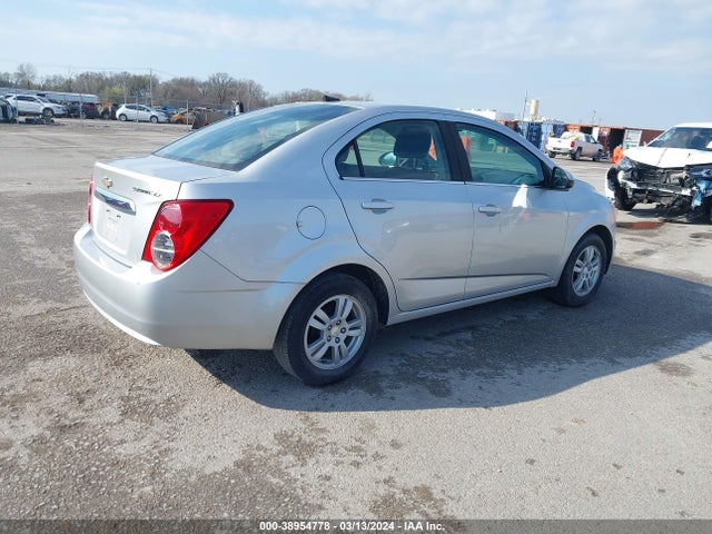Chevrolet Sonic Lt Auto 2014 1G1JC5SH5E4243274 Image 4