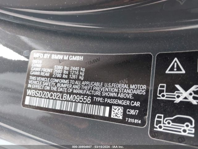 WBSDZ0C02LBM09556 BMW M8