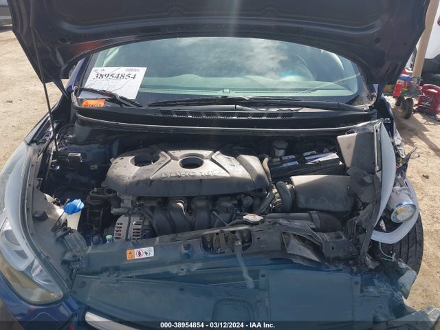 Hyundai Elantra Limited 2014 5NPDH4AE9EH506058 Image 10