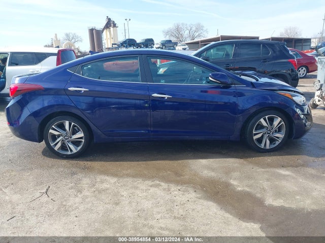Hyundai Elantra Limited 2014 5NPDH4AE9EH506058 Image 13