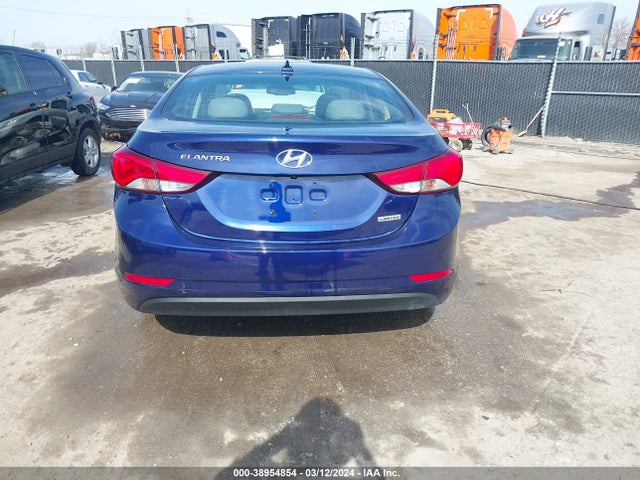 Hyundai Elantra Limited 2014 5NPDH4AE9EH506058 Image 16