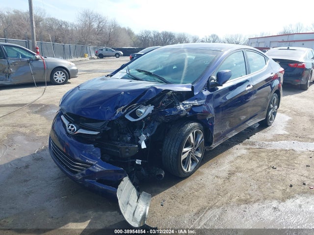 Hyundai Elantra Limited 2014 5NPDH4AE9EH506058 Image 2