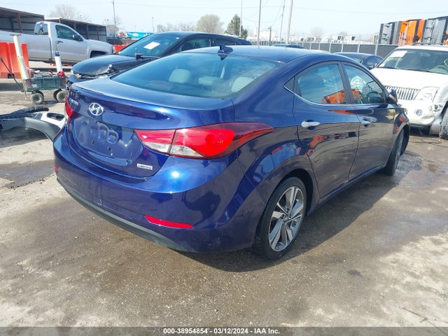 Hyundai Elantra Limited 2014 5NPDH4AE9EH506058 Image 4