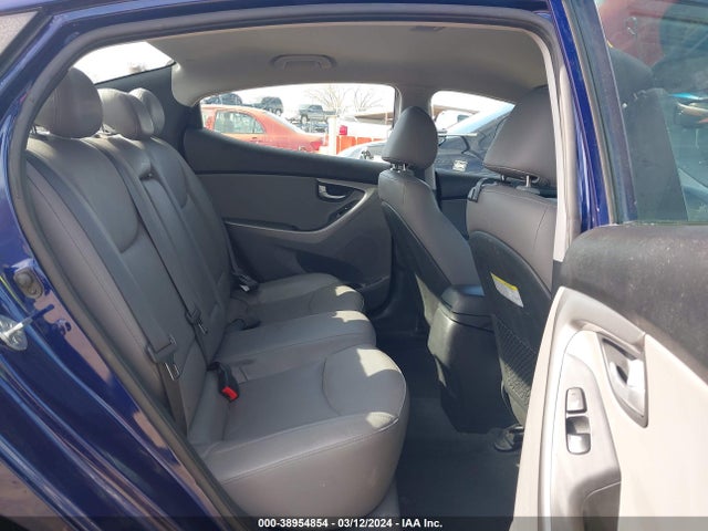 Hyundai Elantra Limited 2014 5NPDH4AE9EH506058 Image 8