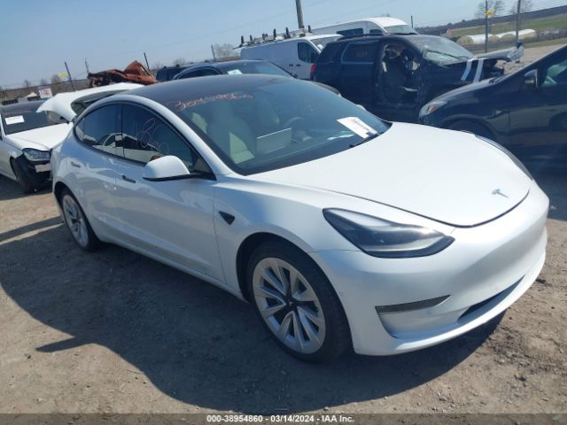 2022 TESLA MODEL 3 5YJ3E1EB2NF110930