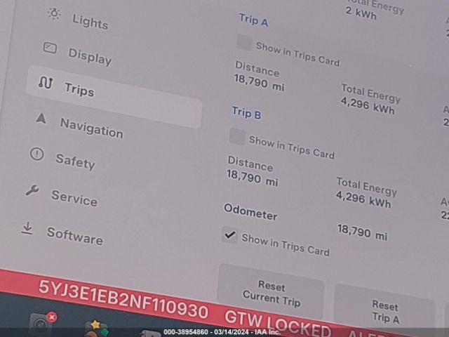 2022 TESLA MODEL 3 5YJ3E1EB2NF110930 Photo 6
