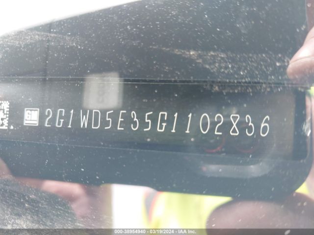 2G1WD5E35G1102836 Chevrolet IMPALA LIMITED POLICE