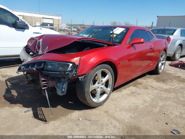 Chevrolet Camaro 1lt 2014 2G1FB1E31E9158429 Image 2
