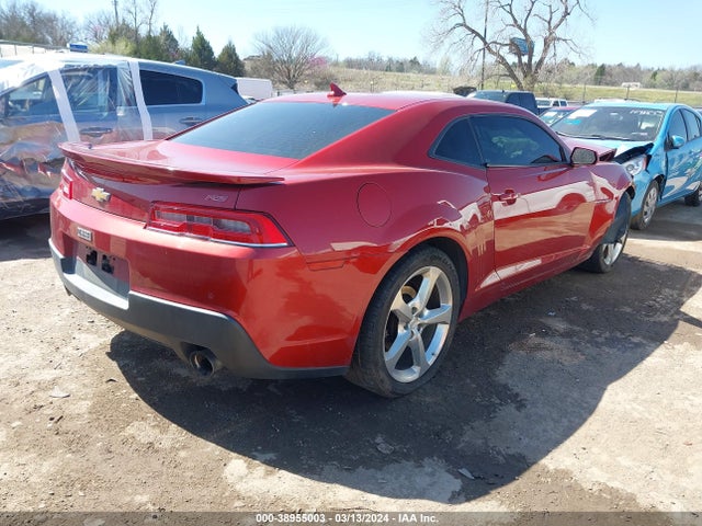 Chevrolet Camaro 1lt 2014 2G1FB1E31E9158429 Image 4