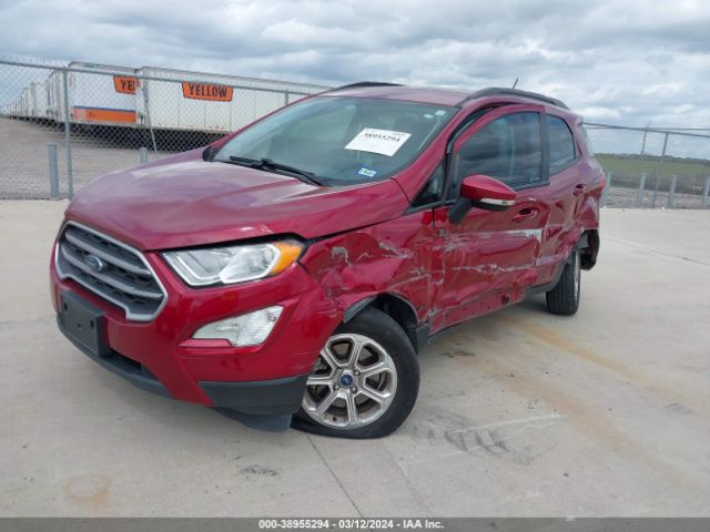 MAJ3S2GE8LC394828 Ford Ecosport Se