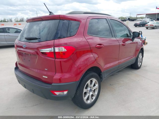 MAJ3S2GE8LC394828 Ford Ecosport Se