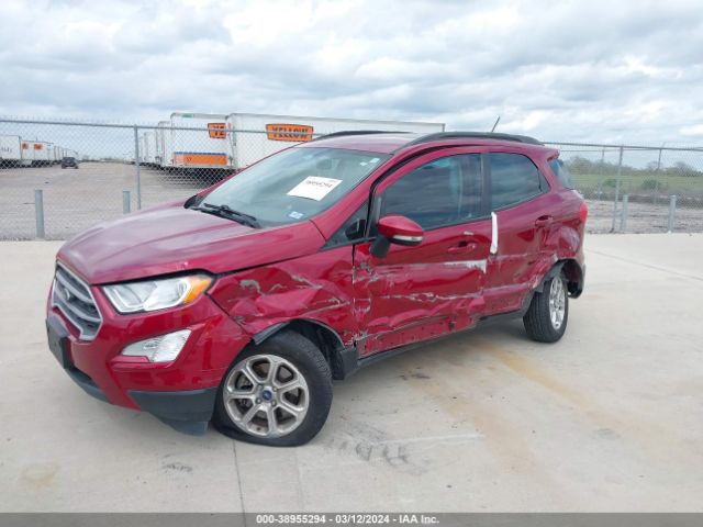 MAJ3S2GE8LC394828 Ford Ecosport Se