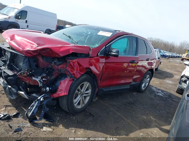 Ford EDGE SEL 2015 2FMTK4J9XFBB40166 Image 2