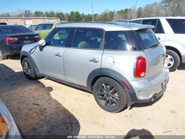 2012 MINI COOPER S COUNTRYMAN WMWZC3C5XCWL82396 Photo 2