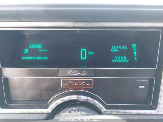 1986 CADILLAC ELDORADO 1G6EL5788GU604066 Photo 6