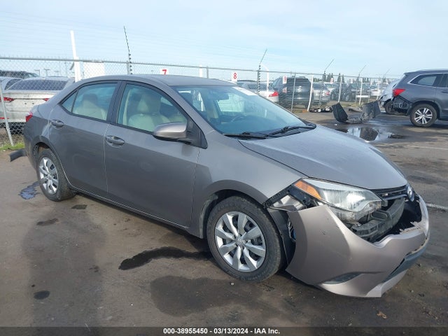 Toyota COROLLA LE 2014 2T1BURHE6EC165274 Image 1