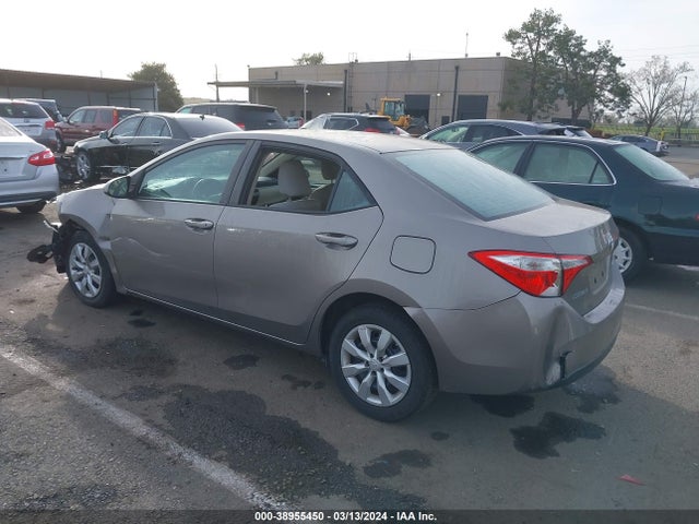 Toyota COROLLA LE 2014 2T1BURHE6EC165274 Image 3