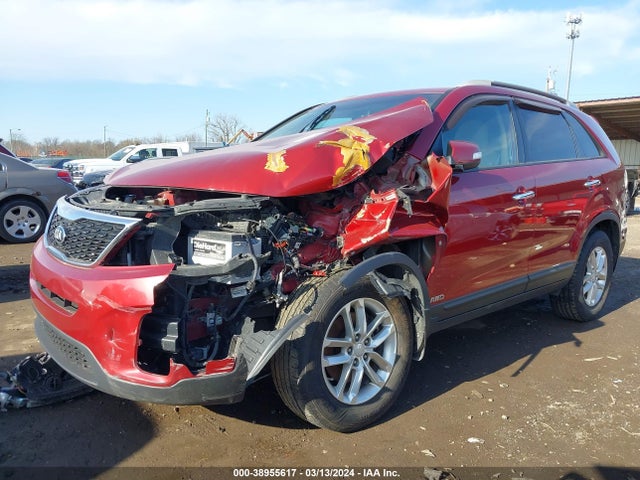 KIA SORENTO LX 2015 5XYKTDA66FG615696 Image 2