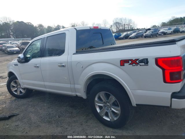 1FTEW1E51JFB38658 Ford F-150 Platinum