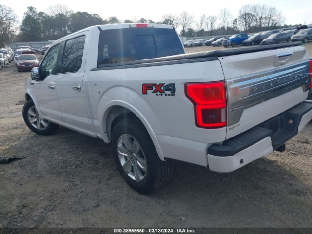 1FTEW1E51JFB38658 Ford F-150 Platinum