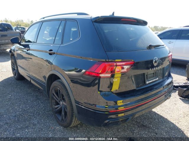 3VVCB7AX9PM032918 Volkswagen Tiguan 2.0t Se R-line Black