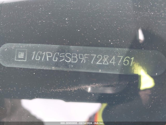 Chevrolet CRUZE LTZ 2015 1G1PG5SB9F7284761 Image 9