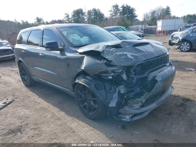 Aukcja sprzedaży 2021 Dodge Durango Srt Hellcat Awd, vin: 1C4SDJH99MC682192, numer aukcji: 38956122