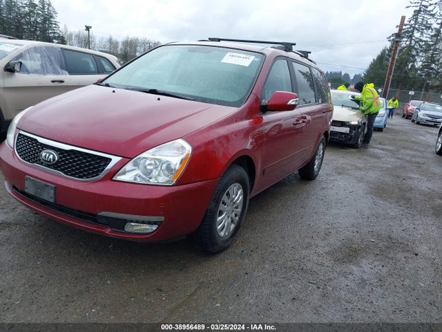 KIA SEDONA LX 2014 KNDMG4C74E6589233 Image 2