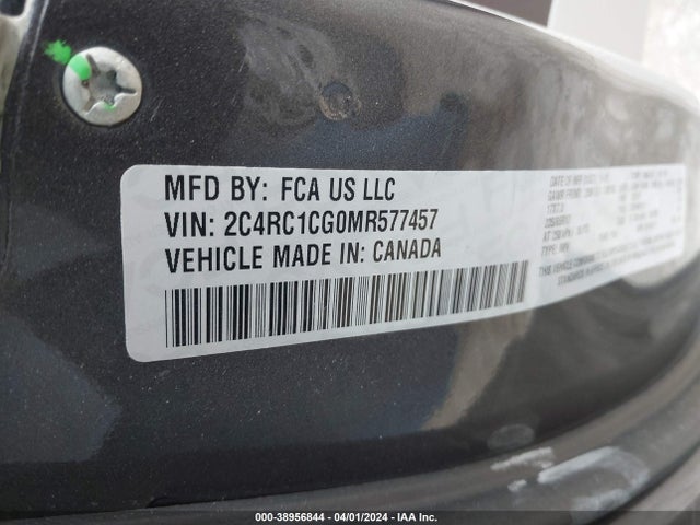 2C4RC1CG0MR577457 Chrysler Voyager Lx