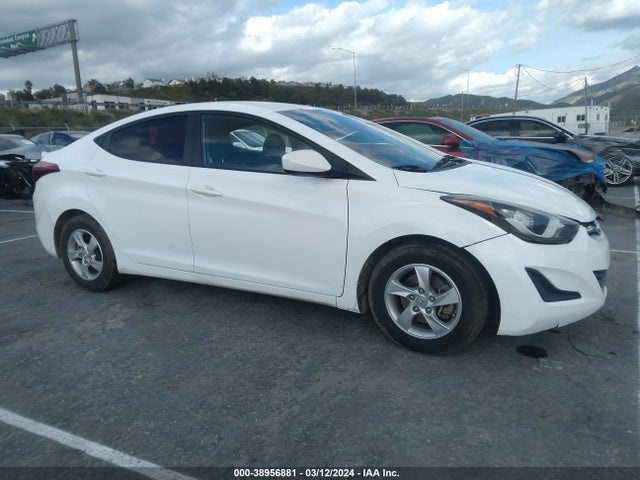 Hyundai ELANTRA SE 2014 5NPDH4AE7EH463484 Image 1