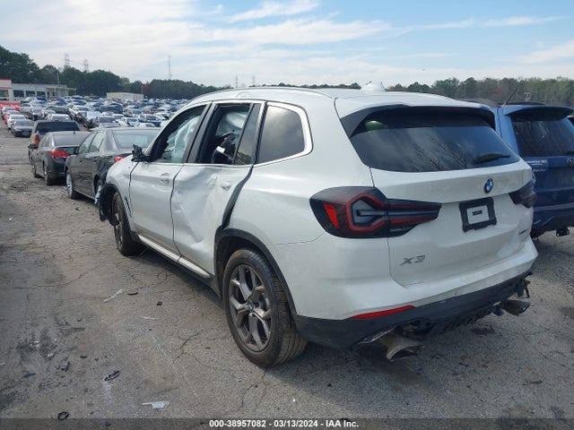 BMW X3 Xdrive30i 2024 5UX53DP0XR9U21385 Image 3