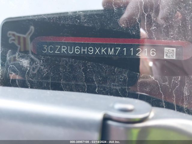 3CZRU6H9XKM711216 Honda Hr-v Touring