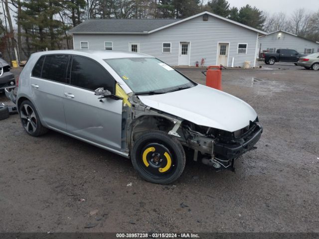 Auction sale of the 2017 Volkswagen Golf Gti Autobahn 4-door/s 4-door/se 4-door/sport 4-door, vin: 3VW4T7AU1HM013459, lot number: 38957238