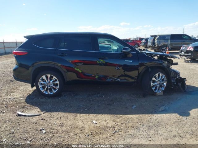 5TDXBRCH1MS531533 Toyota Highlander Hybrid Limited