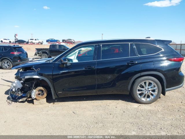 5TDXBRCH1MS531533 Toyota Highlander Hybrid Limited