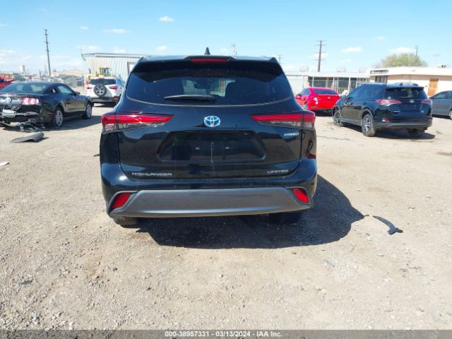 5TDXBRCH1MS531533 Toyota Highlander Hybrid Limited