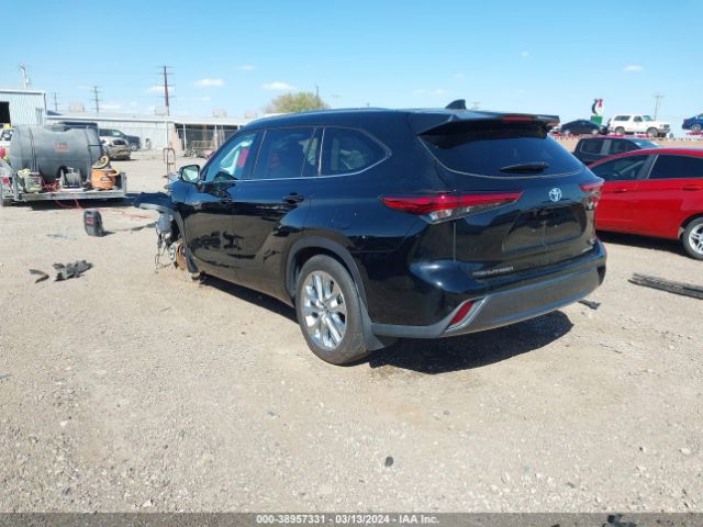 5TDXBRCH1MS531533 Toyota Highlander Hybrid Limited