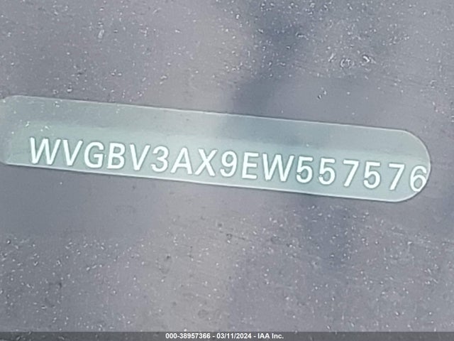 WVGBV3AX9EW557576 Volkswagen Tiguan