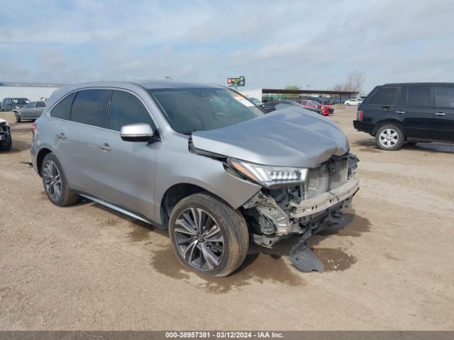 Auction sale of the 2019 Acura Mdx Tech Pkg, vin: 5J8YD3H59KL000459, lot number: 38957381