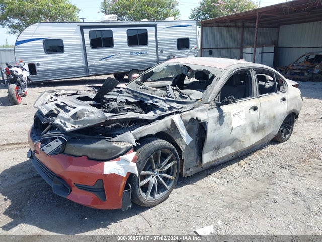 BMW 330I 2019 WBA5R1C51KAK12084 Image 2